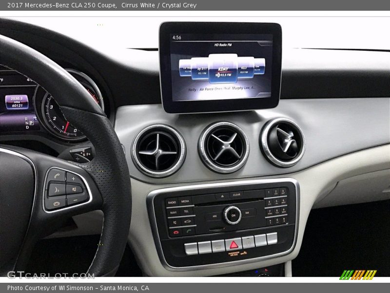 Cirrus White / Crystal Grey 2017 Mercedes-Benz CLA 250 Coupe