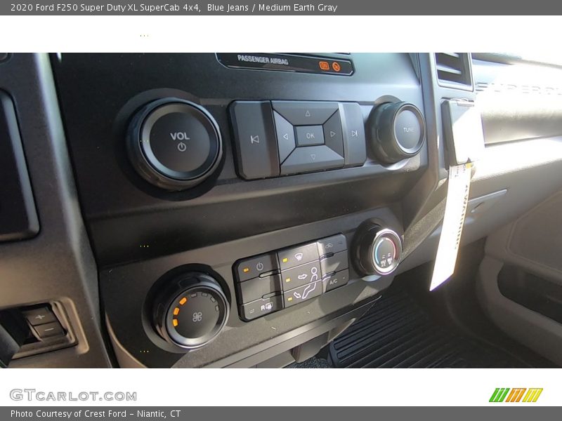 Blue Jeans / Medium Earth Gray 2020 Ford F250 Super Duty XL SuperCab 4x4