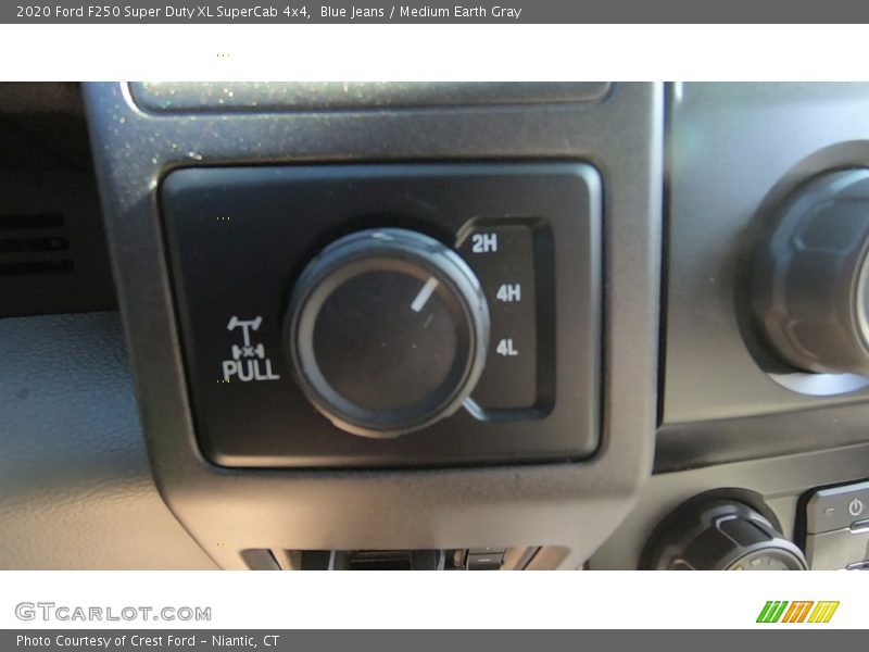 Blue Jeans / Medium Earth Gray 2020 Ford F250 Super Duty XL SuperCab 4x4