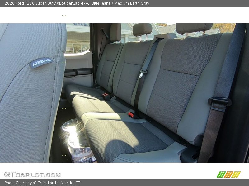 Blue Jeans / Medium Earth Gray 2020 Ford F250 Super Duty XL SuperCab 4x4