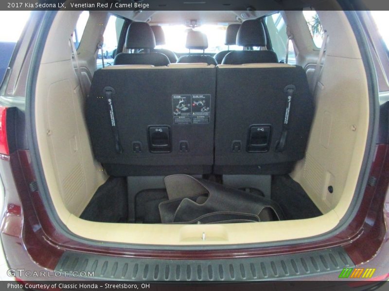 Venetian Red / Camel Beige 2017 Kia Sedona LX