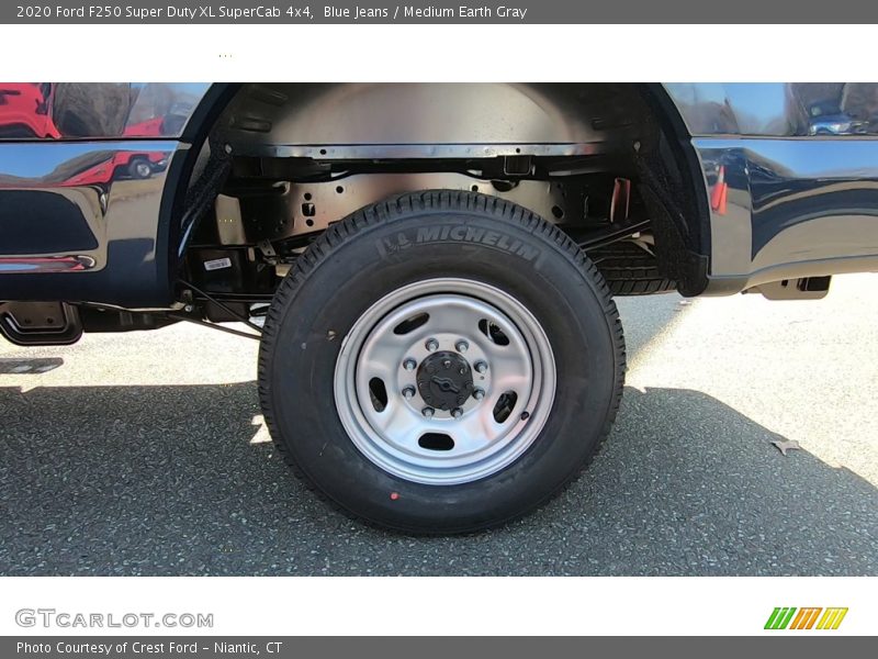 Blue Jeans / Medium Earth Gray 2020 Ford F250 Super Duty XL SuperCab 4x4