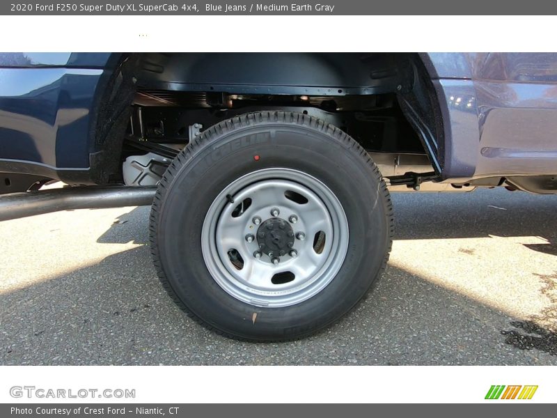 Blue Jeans / Medium Earth Gray 2020 Ford F250 Super Duty XL SuperCab 4x4