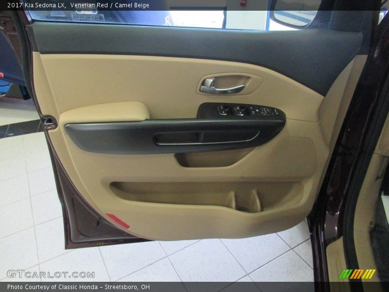 Venetian Red / Camel Beige 2017 Kia Sedona LX