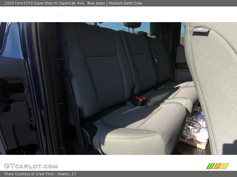 Blue Jeans / Medium Earth Gray 2020 Ford F250 Super Duty XL SuperCab 4x4