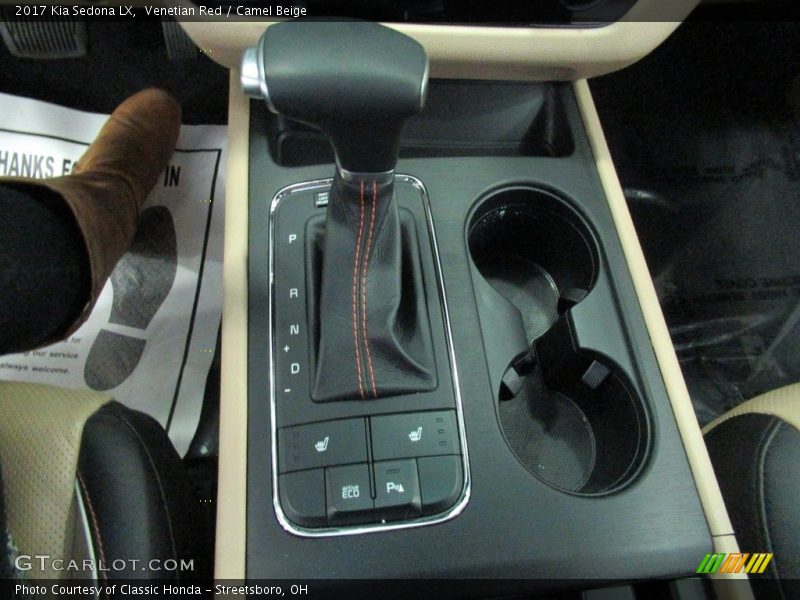 Venetian Red / Camel Beige 2017 Kia Sedona LX