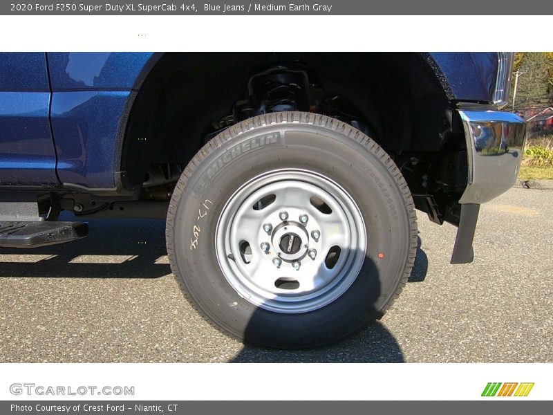 Blue Jeans / Medium Earth Gray 2020 Ford F250 Super Duty XL SuperCab 4x4