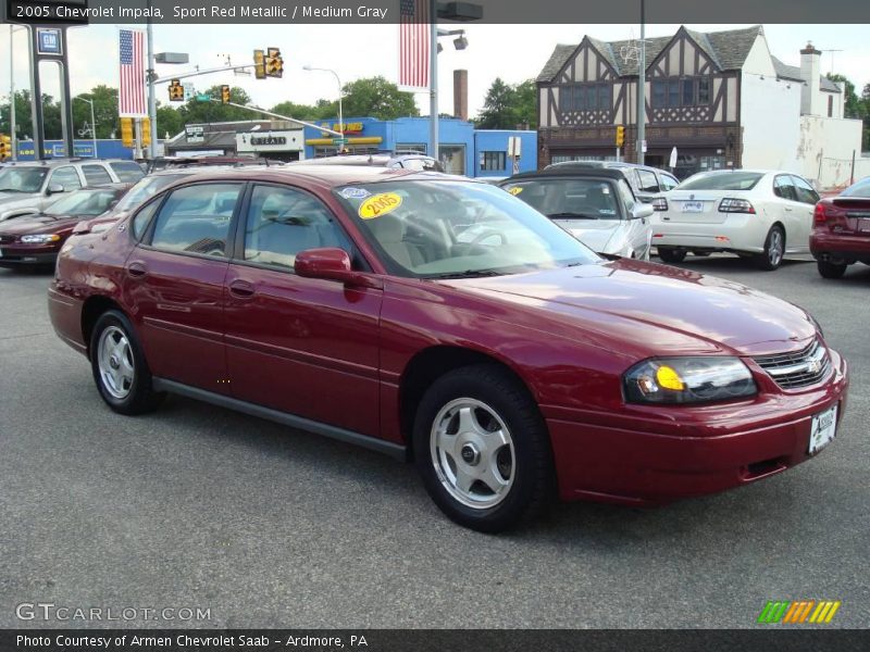 Sport Red Metallic / Medium Gray 2005 Chevrolet Impala