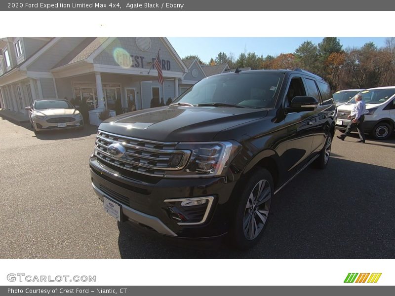 Agate Black / Ebony 2020 Ford Expedition Limited Max 4x4