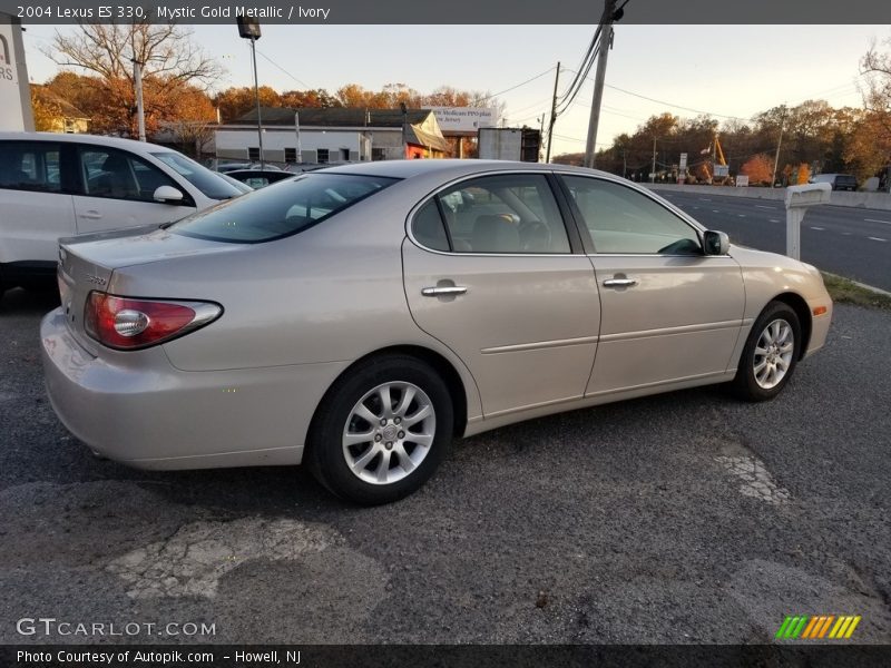 Mystic Gold Metallic / Ivory 2004 Lexus ES 330