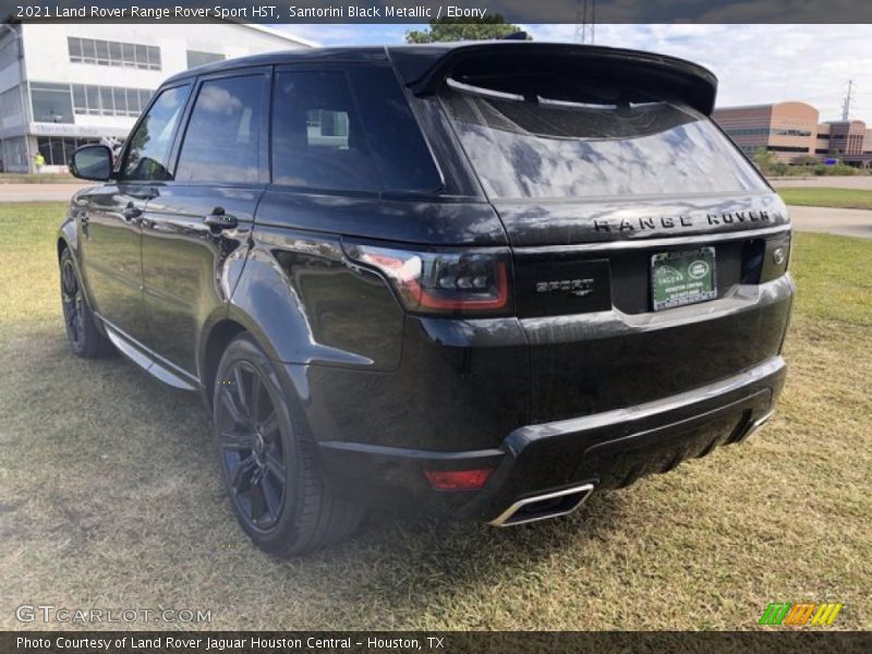 Santorini Black Metallic / Ebony 2021 Land Rover Range Rover Sport HST