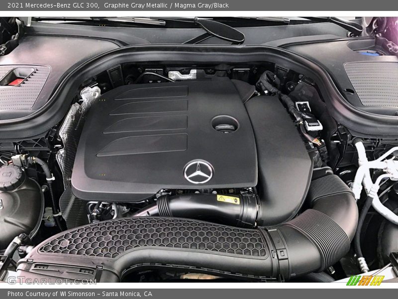 Graphite Gray Metallic / Magma Gray/Black 2021 Mercedes-Benz GLC 300