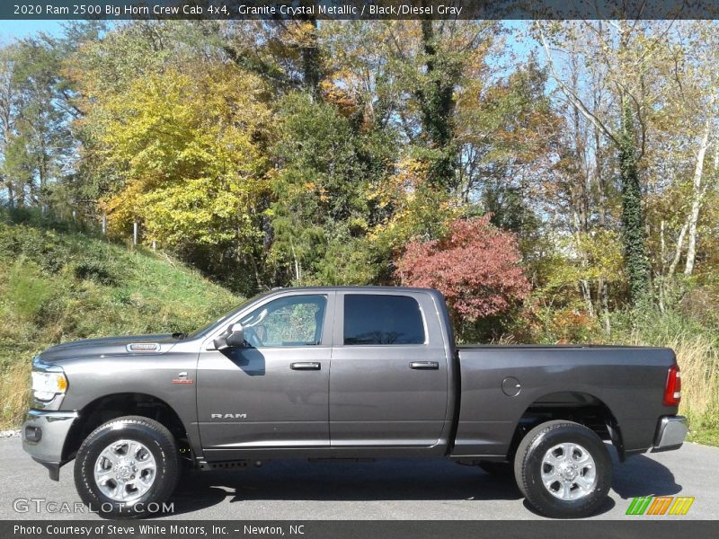  2020 2500 Big Horn Crew Cab 4x4 Granite Crystal Metallic