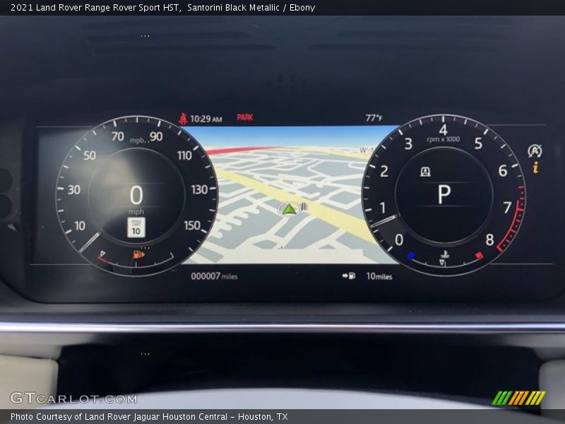 Santorini Black Metallic / Ebony 2021 Land Rover Range Rover Sport HST