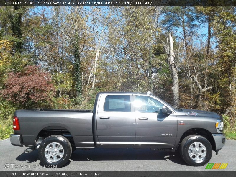 Granite Crystal Metallic / Black/Diesel Gray 2020 Ram 2500 Big Horn Crew Cab 4x4