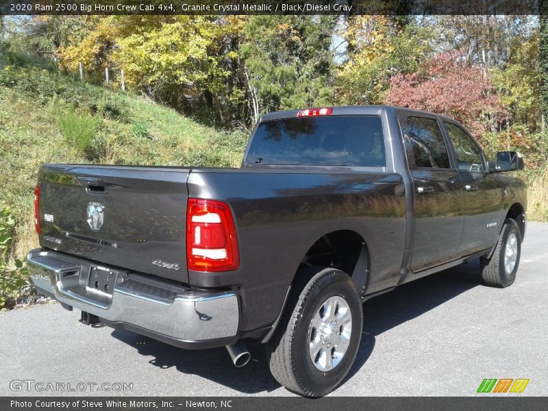 Granite Crystal Metallic / Black/Diesel Gray 2020 Ram 2500 Big Horn Crew Cab 4x4