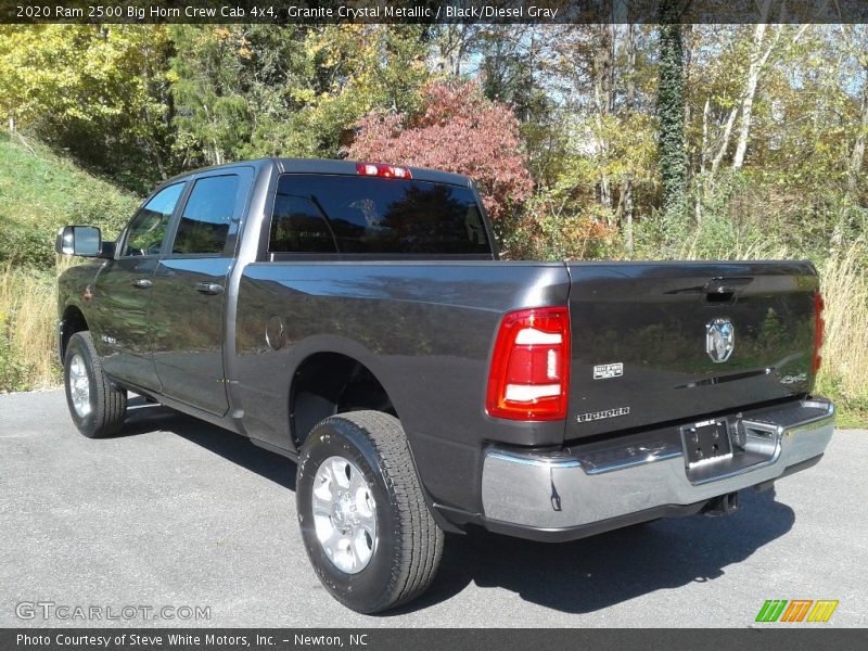Granite Crystal Metallic / Black/Diesel Gray 2020 Ram 2500 Big Horn Crew Cab 4x4