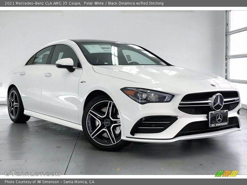 Front 3/4 View of 2021 CLA AMG 35 Coupe