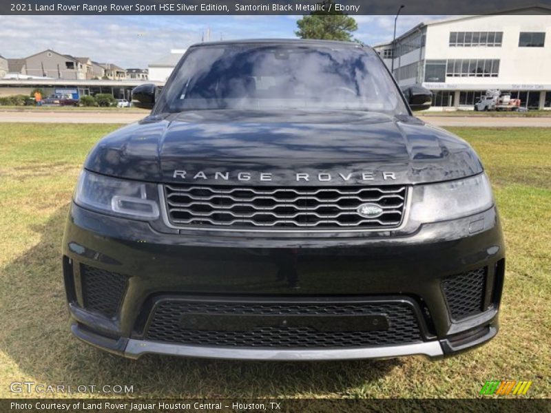 Santorini Black Metallic / Ebony 2021 Land Rover Range Rover Sport HSE Silver Edition