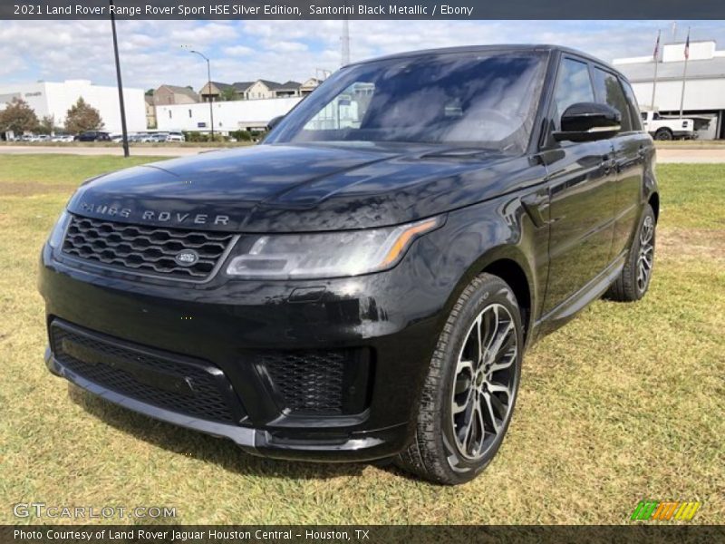 Santorini Black Metallic / Ebony 2021 Land Rover Range Rover Sport HSE Silver Edition