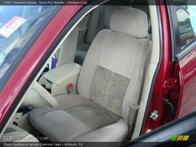 Sport Red Metallic / Medium Gray 2005 Chevrolet Impala