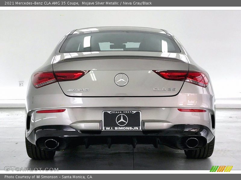 Mojave Silver Metallic / Neva Gray/Black 2021 Mercedes-Benz CLA AMG 35 Coupe