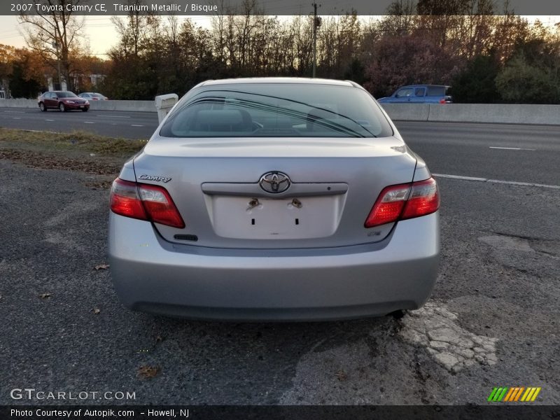 Titanium Metallic / Bisque 2007 Toyota Camry CE