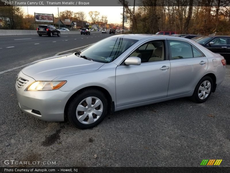 Titanium Metallic / Bisque 2007 Toyota Camry CE