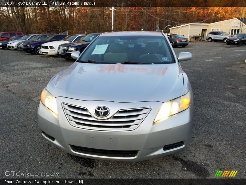 Titanium Metallic / Bisque 2007 Toyota Camry CE