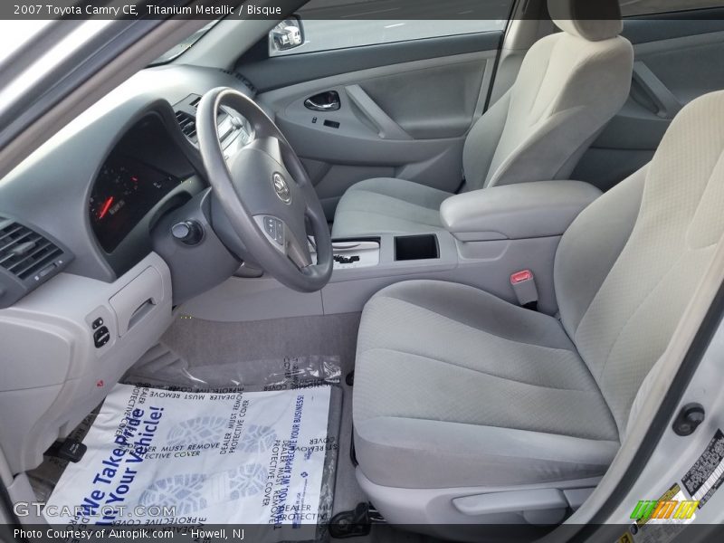 Titanium Metallic / Bisque 2007 Toyota Camry CE
