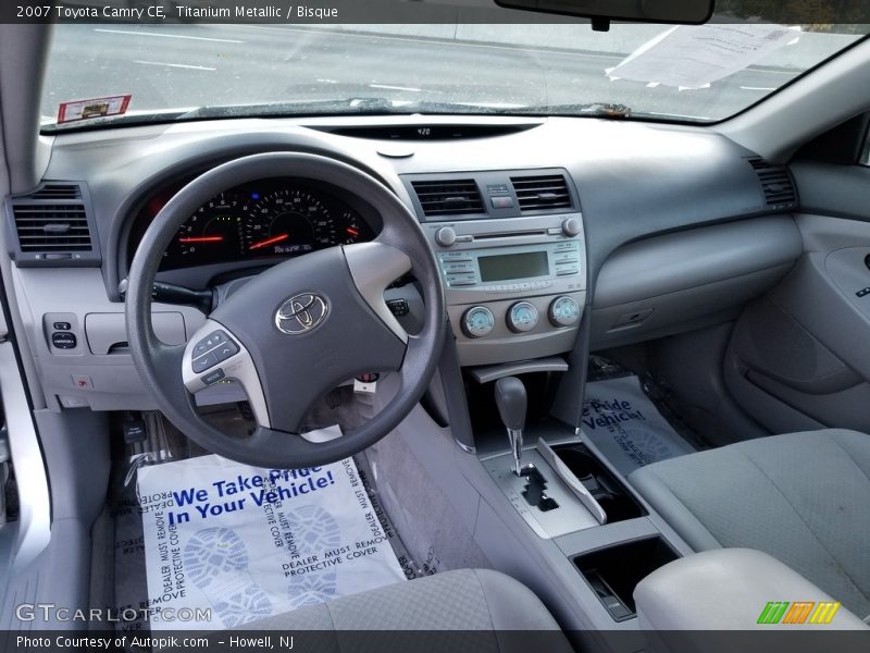 Titanium Metallic / Bisque 2007 Toyota Camry CE