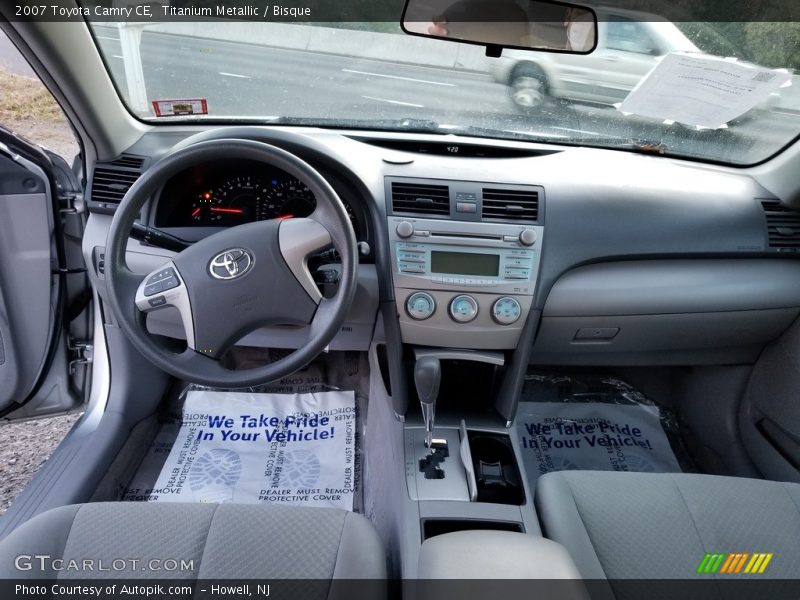 Titanium Metallic / Bisque 2007 Toyota Camry CE