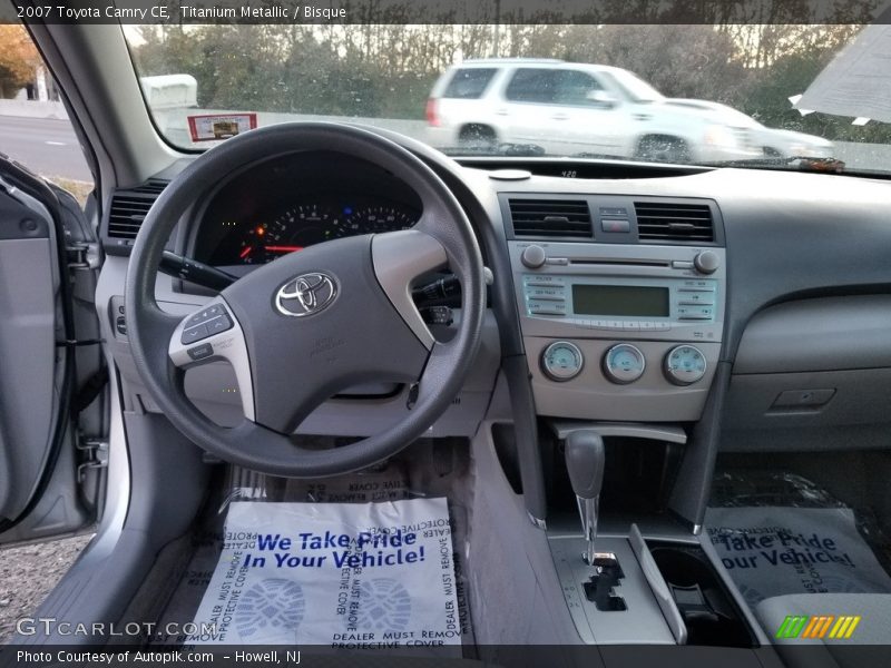 Titanium Metallic / Bisque 2007 Toyota Camry CE