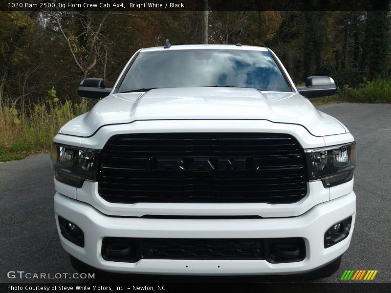 Bright White / Black 2020 Ram 2500 Big Horn Crew Cab 4x4