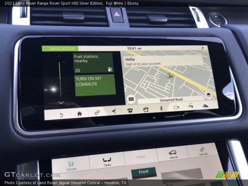 Fuji White / Ebony 2021 Land Rover Range Rover Sport HSE Silver Edition