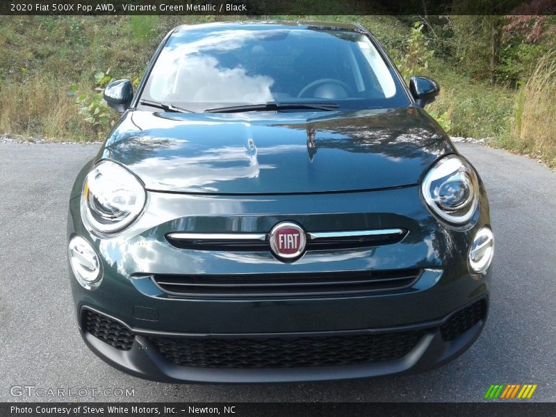 Vibrante Green Metallic / Black 2020 Fiat 500X Pop AWD