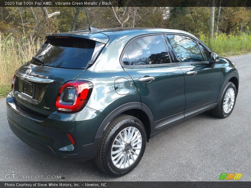 Vibrante Green Metallic / Black 2020 Fiat 500X Pop AWD