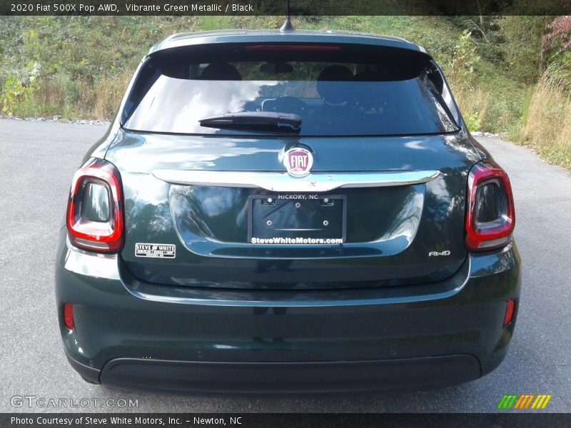 Vibrante Green Metallic / Black 2020 Fiat 500X Pop AWD