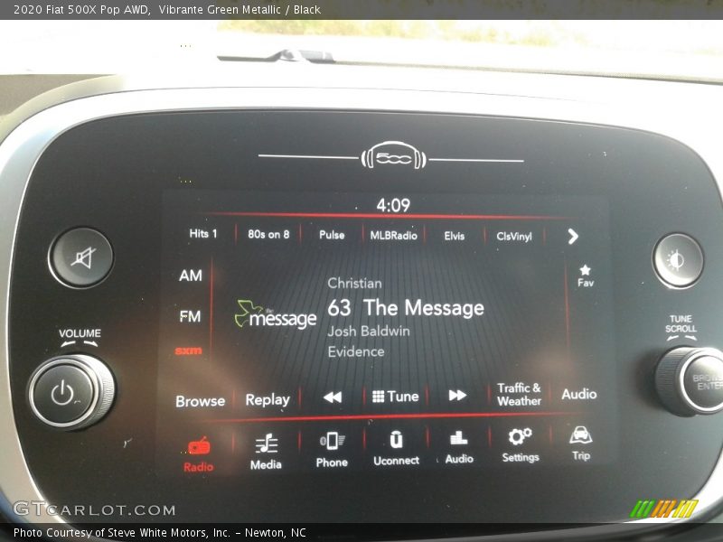 Audio System of 2020 500X Pop AWD