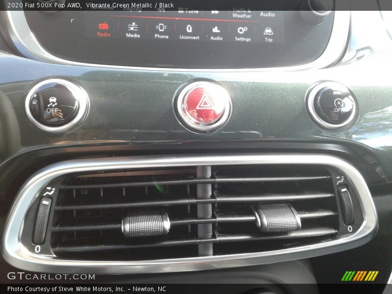 Vibrante Green Metallic / Black 2020 Fiat 500X Pop AWD