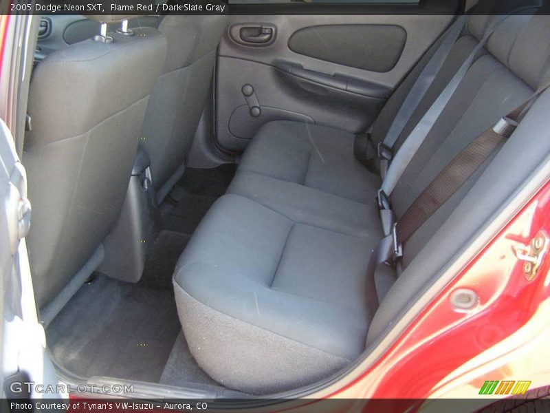 Flame Red / Dark Slate Gray 2005 Dodge Neon SXT