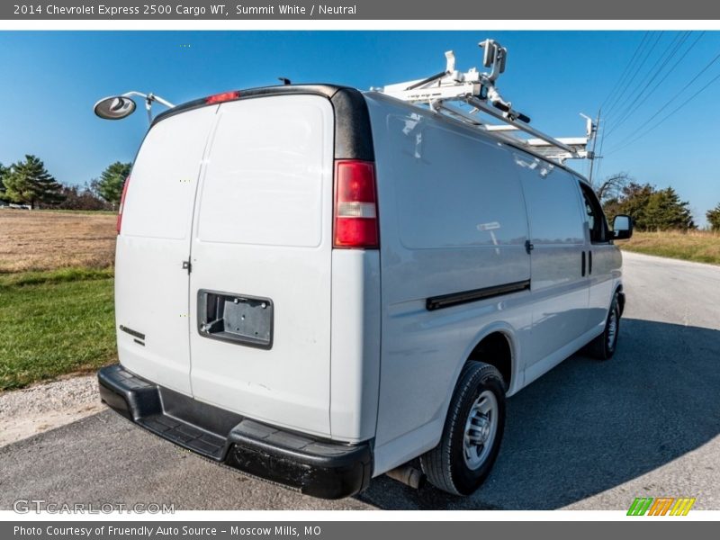 Summit White / Neutral 2014 Chevrolet Express 2500 Cargo WT