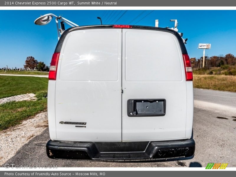 Summit White / Neutral 2014 Chevrolet Express 2500 Cargo WT