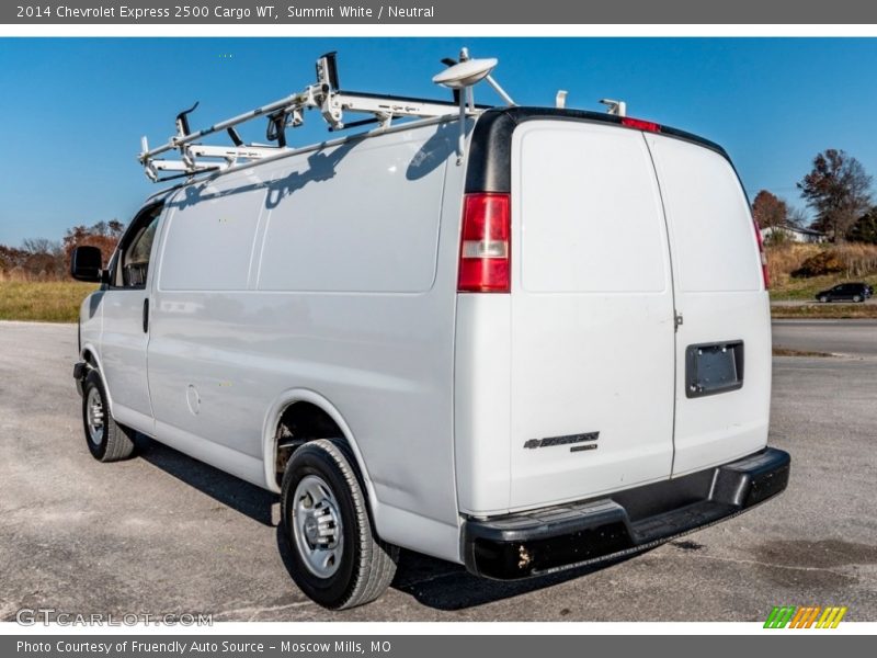 Summit White / Neutral 2014 Chevrolet Express 2500 Cargo WT