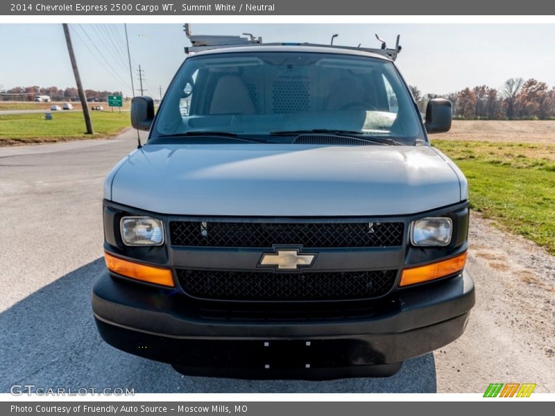 Summit White / Neutral 2014 Chevrolet Express 2500 Cargo WT