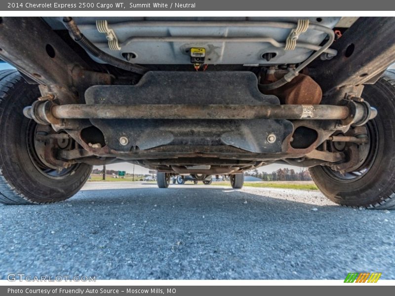 Summit White / Neutral 2014 Chevrolet Express 2500 Cargo WT