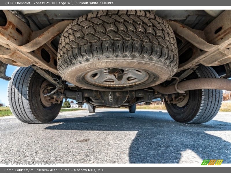 Summit White / Neutral 2014 Chevrolet Express 2500 Cargo WT