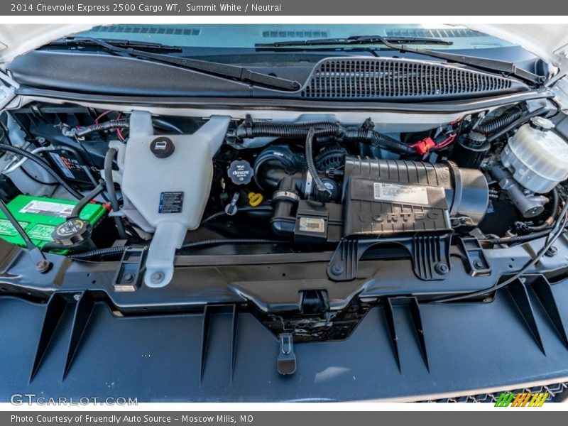 Summit White / Neutral 2014 Chevrolet Express 2500 Cargo WT