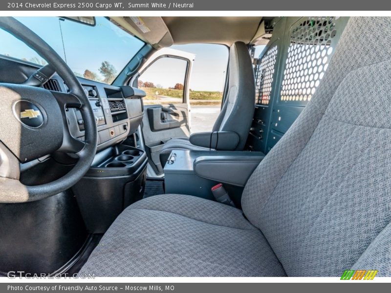 Summit White / Neutral 2014 Chevrolet Express 2500 Cargo WT
