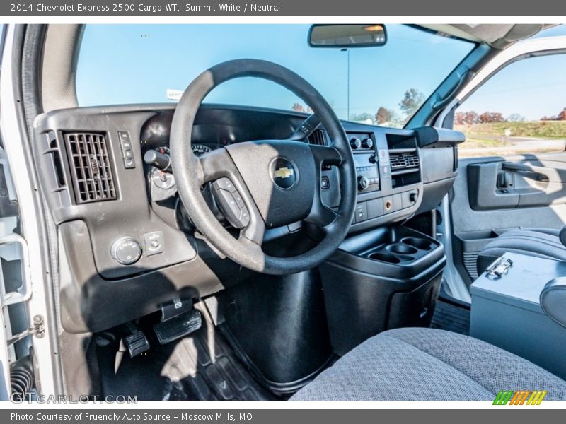 Summit White / Neutral 2014 Chevrolet Express 2500 Cargo WT